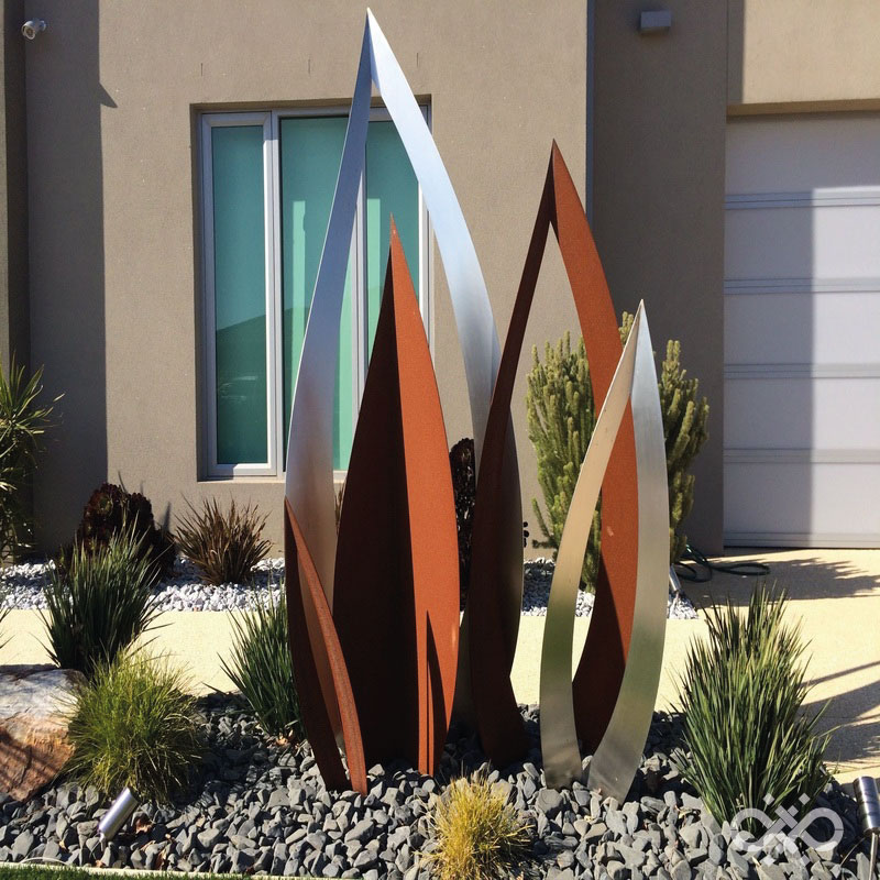 corten sculpture maroc