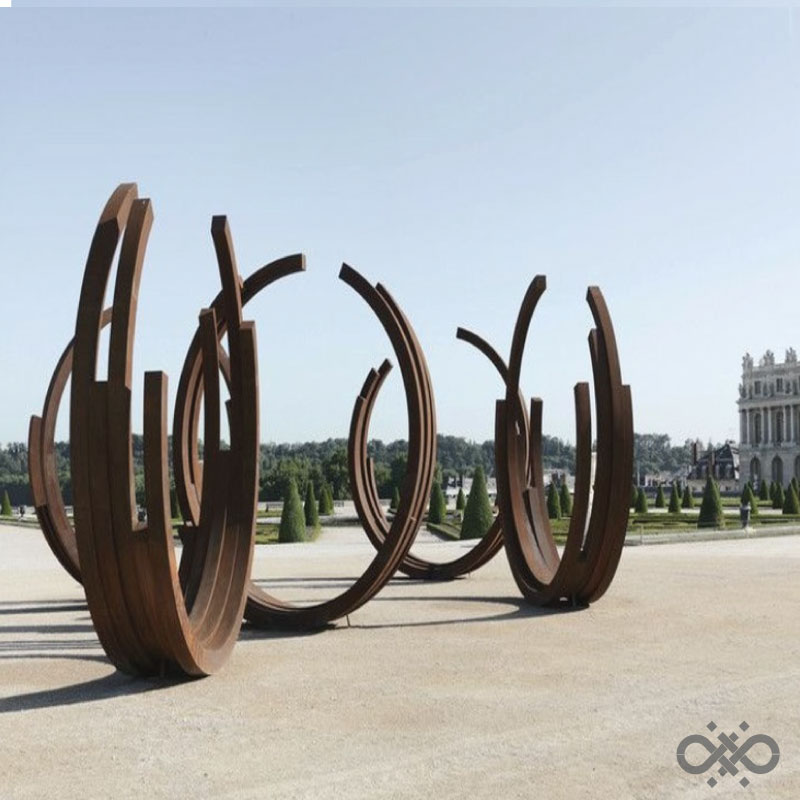 corten sculpture maroc