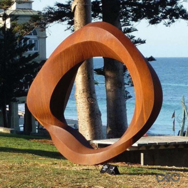corten sculpture maroc