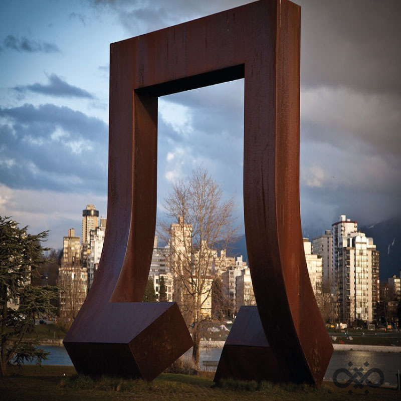 corten sculpture maroc