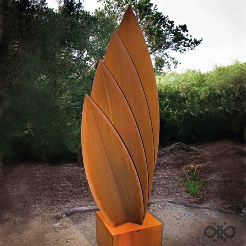 corten sculpture maroc