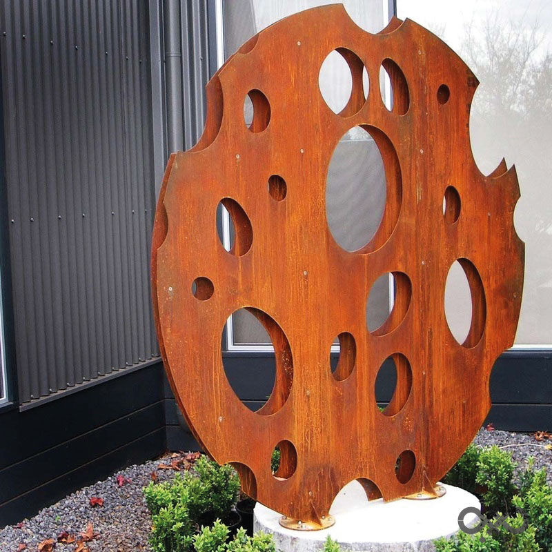 corten sculpture maroc